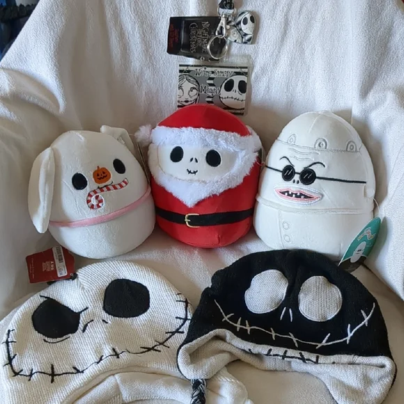 Nightmare Before Christmas Plush Set - Picture 1 of 8